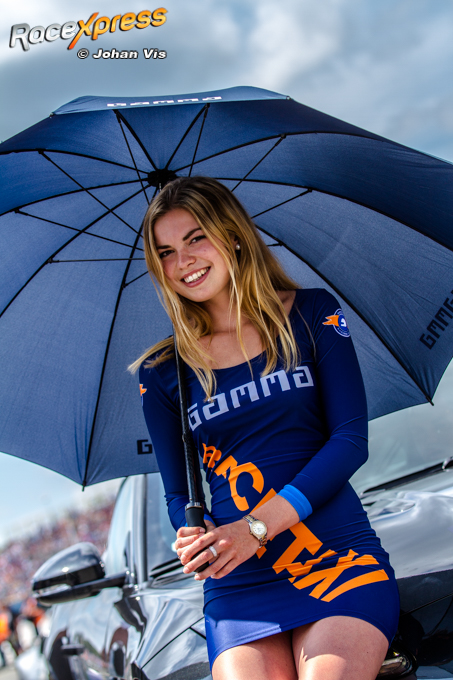 Gamma Racing Day 2014 gridgirl TT Circuit Assen